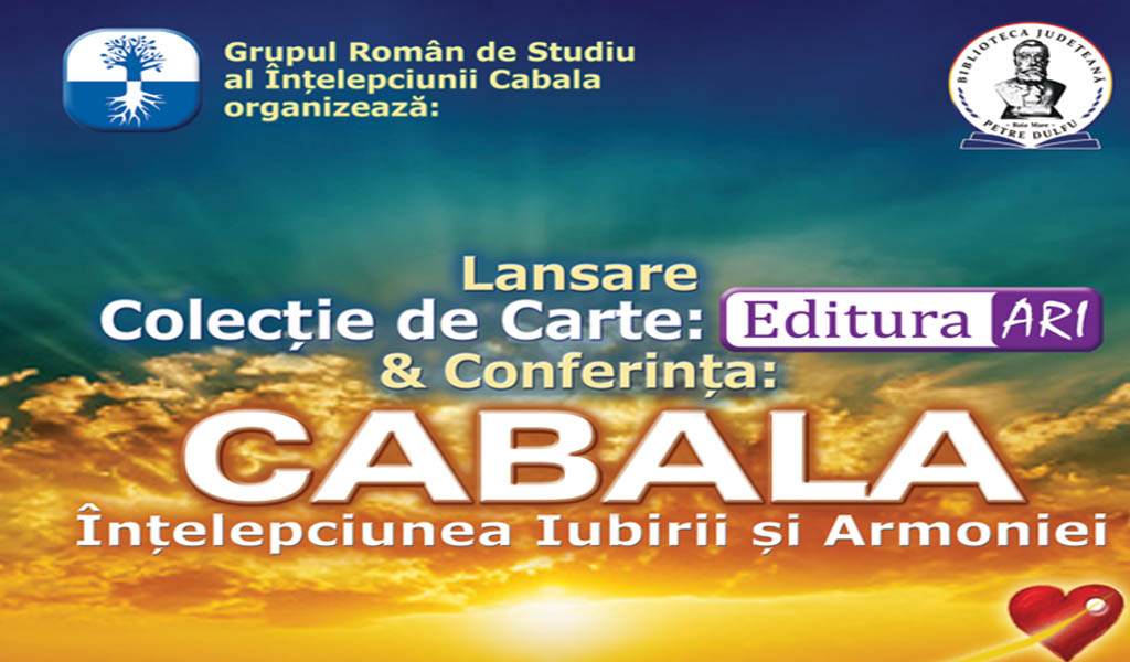 CABALA – Lansare de carte și conferință în premieră la Baia Mare