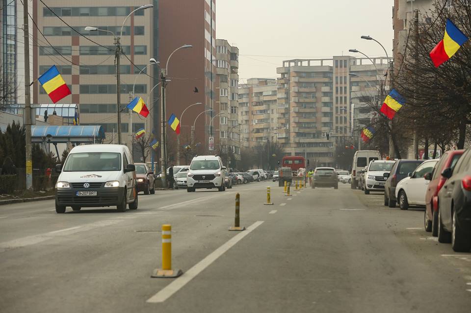 Cluj Napoca: 3 benzi de circulație în loc de 2 pe sensul Calea Dorobanților – T. Mihali (Iulius Mall)