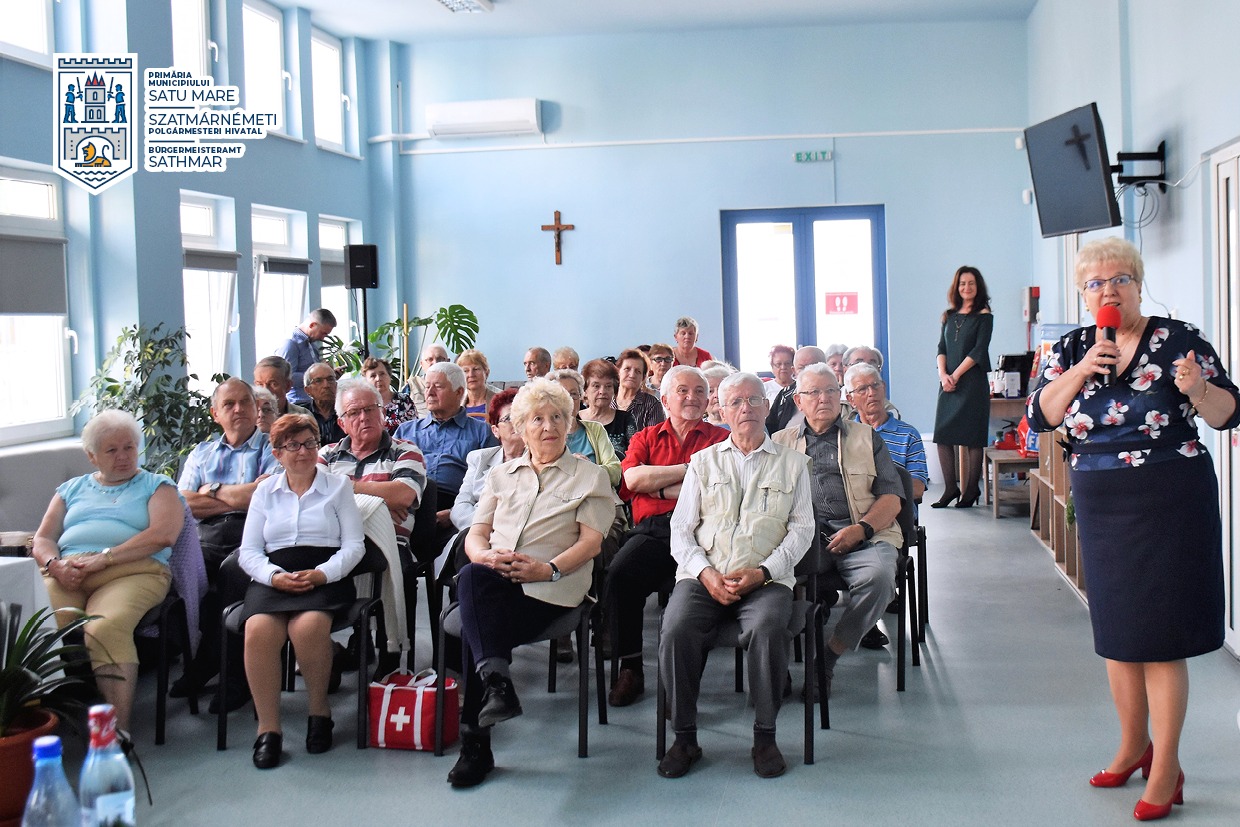 Centrul de zi pentru vârstnici din Satu Mare, gazdă pentru seniorii din oraș