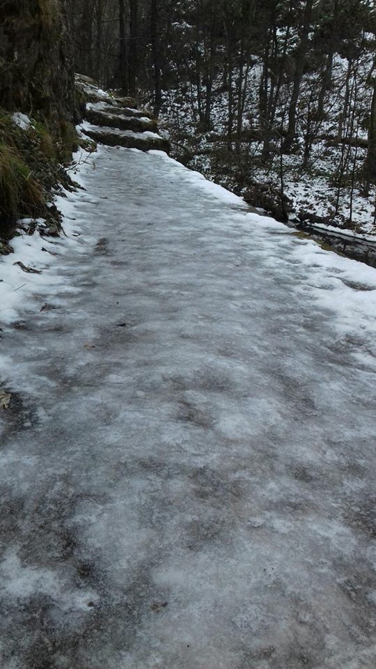 Traseul de vizitare a Cheilor Turzii, închis temporar