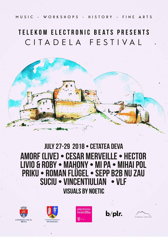 Vineri seara începe Citadela Festival la Cetatea Deva