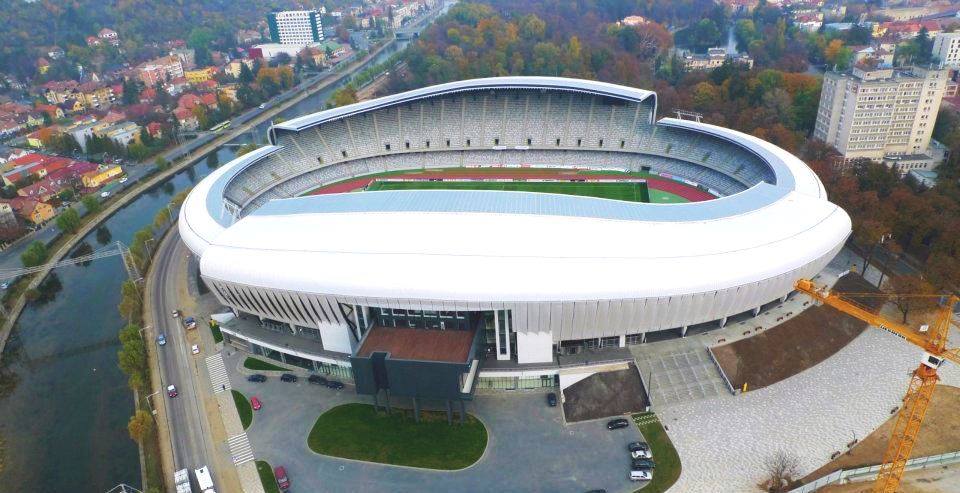 Un deceniu de la prima competiție sportivă pe Cluj Arena