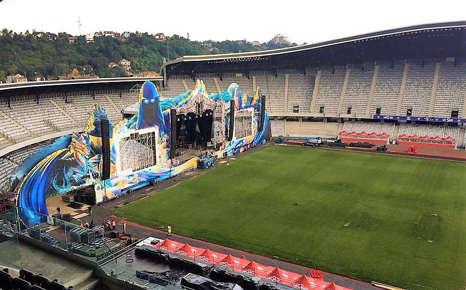 Stadionul Cluj Arena, pregătit pentru UNTOLD
