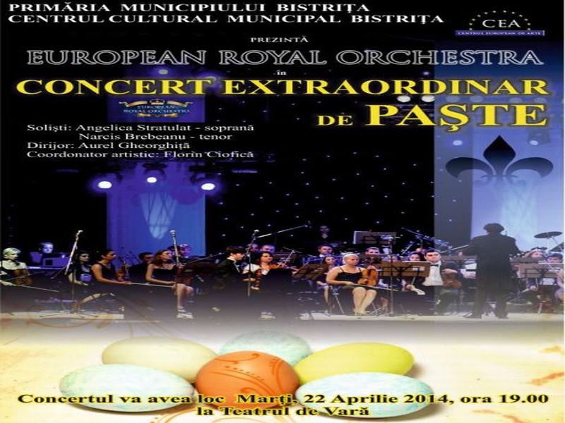European Royal Orchestra va susține un concert extraordinar la Bistrița