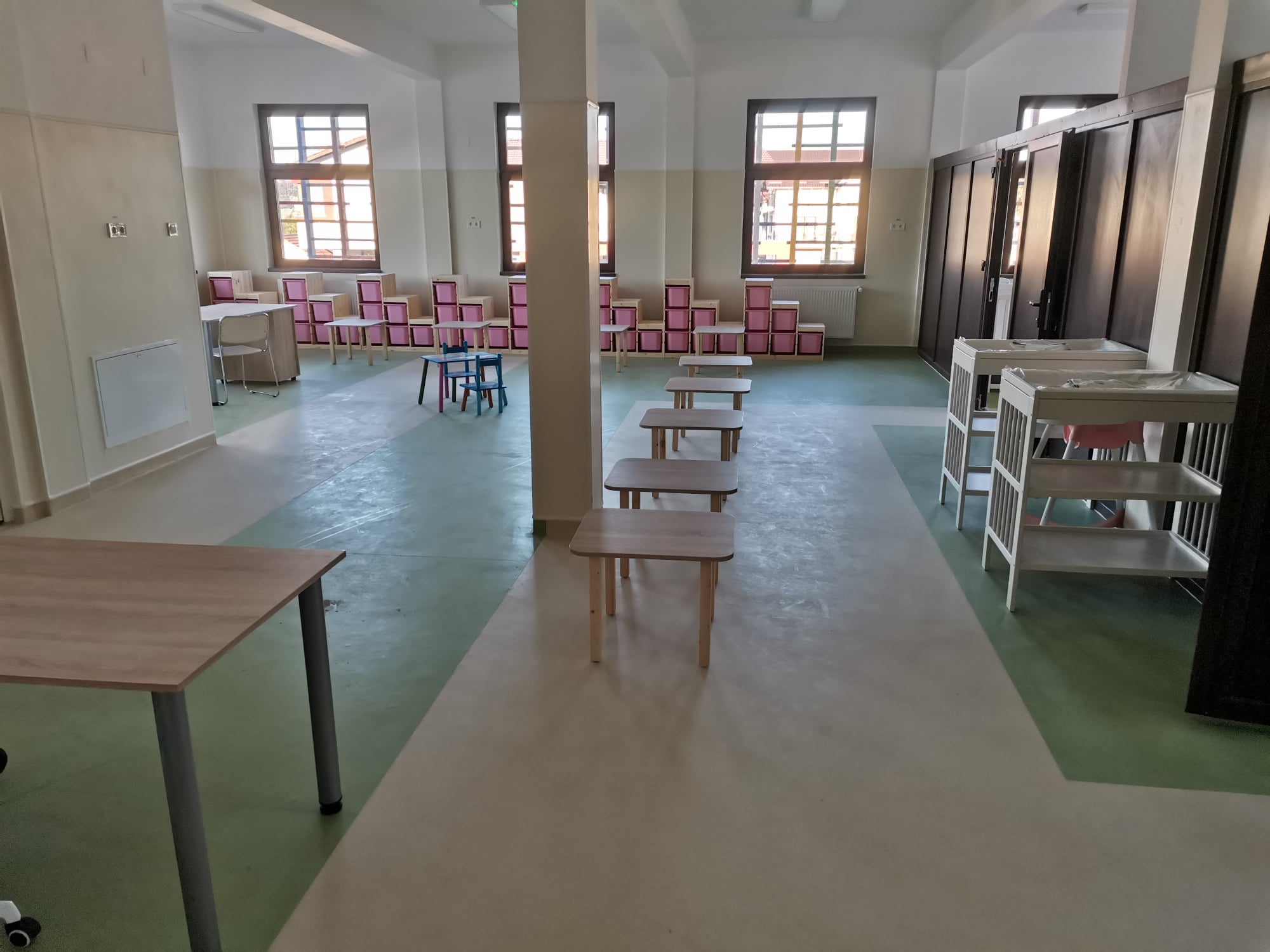 Lucrările la Creșa Meseș se apropie de final