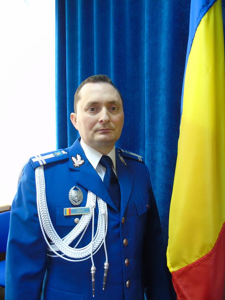 Locotenent-colonel Cristian Bolfă, noul adjunct al inspectorului şef la Inspectoratului de Jandarmi Judeţean Sălaj