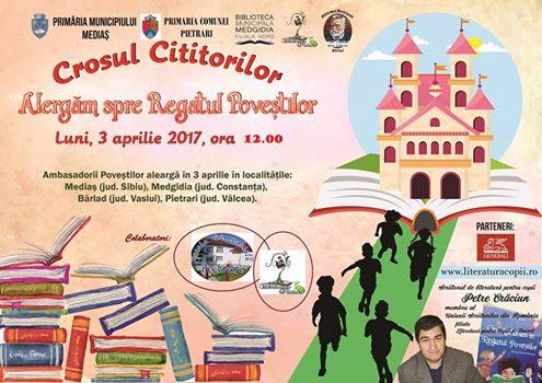 Municipiul Mediaș va găzdui Crosul Cititorilor (3 aprilie)