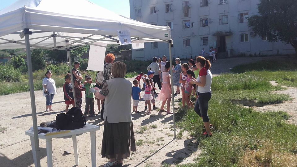 Acțiune de sănătate publică, pe strada Mureșului din Hunedoara