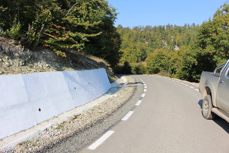 DN 17D a fost modernizat pe o lungime de 6,2 km, între Mireș și comuna Chiuza