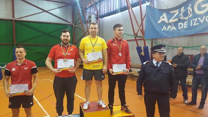 Plt. maj. Dan Fărcaș, campion pentru a zecea oară la tenis de masă