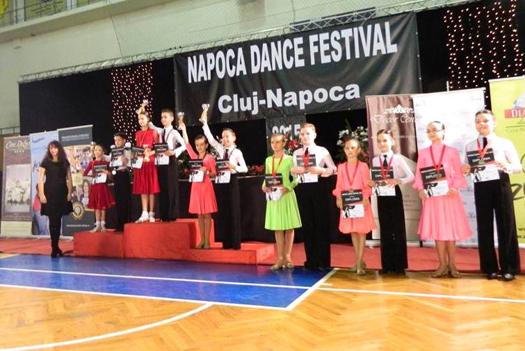 Trei medalii pentru Prodance 2000 Baia Mare la Napoca Dance Festival