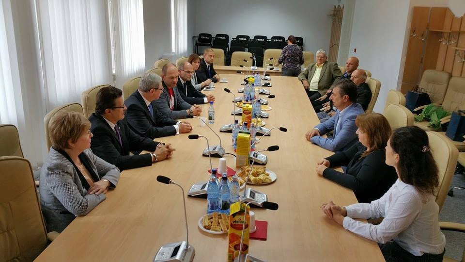 Delegație din Szombathely, în vizită la Primăria Hunedoara