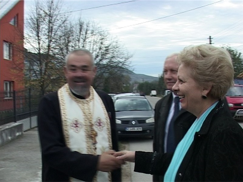 Doina Pană a fost prezentă la hramul bisericilor ortodoxe din Negrileşti