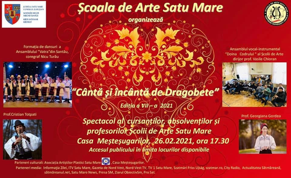 Spectacol de Dragobete în Satu Mare
