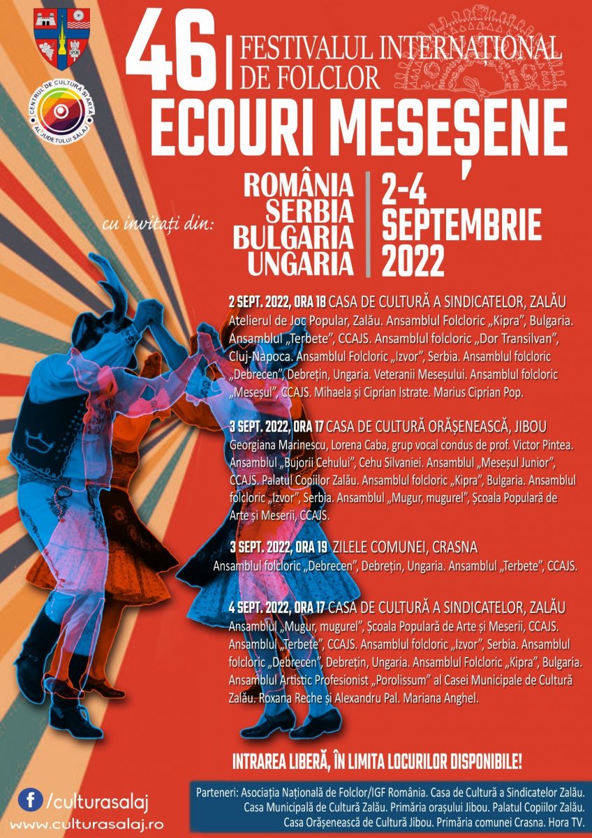 O nouă ediție a Festivalului Internațional de Folclor „Ecouri Meseșene”