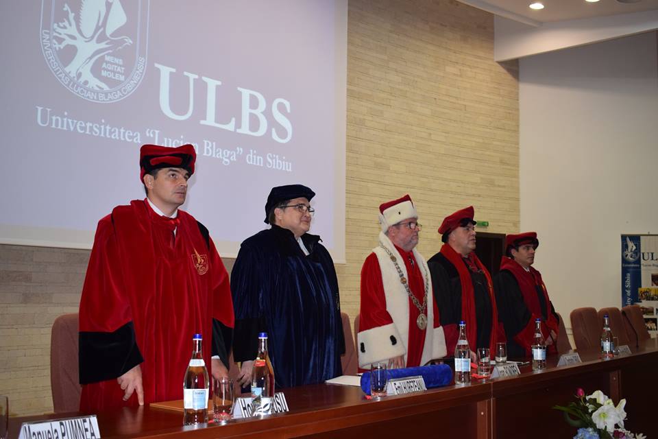 Emil Hurezeanu, Doctor Honoris Causa al Universității “Lucian Blaga” Sibiu
