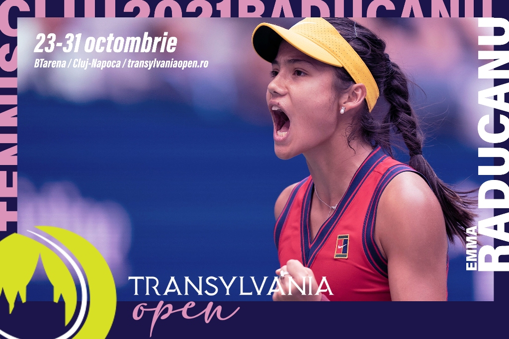 Emma Răducanu vine la Cluj!