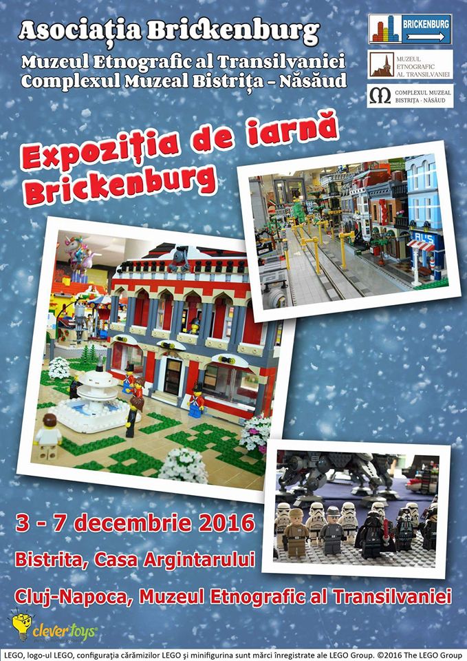 Expoziția de iarnă Brickenburg (Bistrița, 3-5 decembrie)