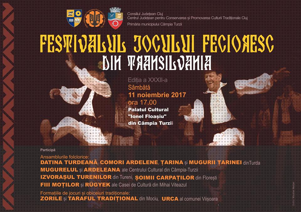 Festivalul Jocului Fecioresc din Transilvania, la Câmpia Turzii