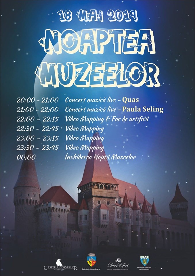 Hunedoara va găzdui „Festivalul Luminii” și „Noaptea Muzeelor”
