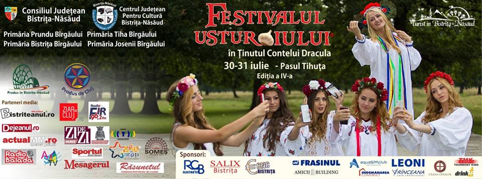 Vezi programul Festivalului Usturoiului în Ținutul Contelui Dracula (30-31 Iulie)