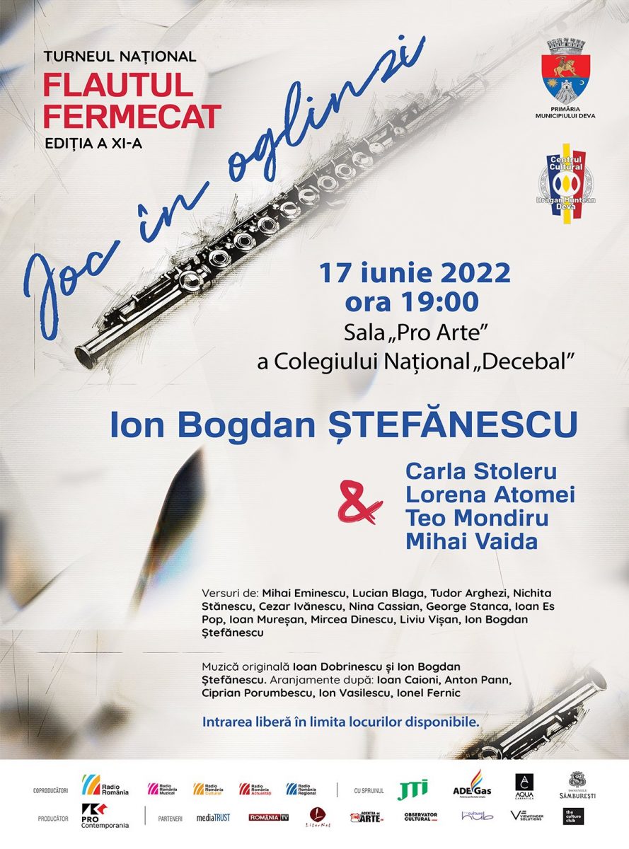Turneul național „Flautul Fermecat” revine la Deva