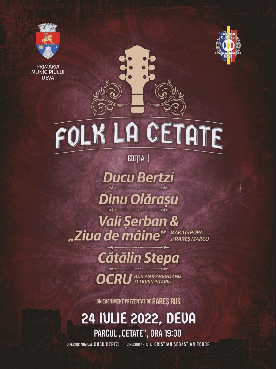 Seară de muzică și poezie la poalele Cetății