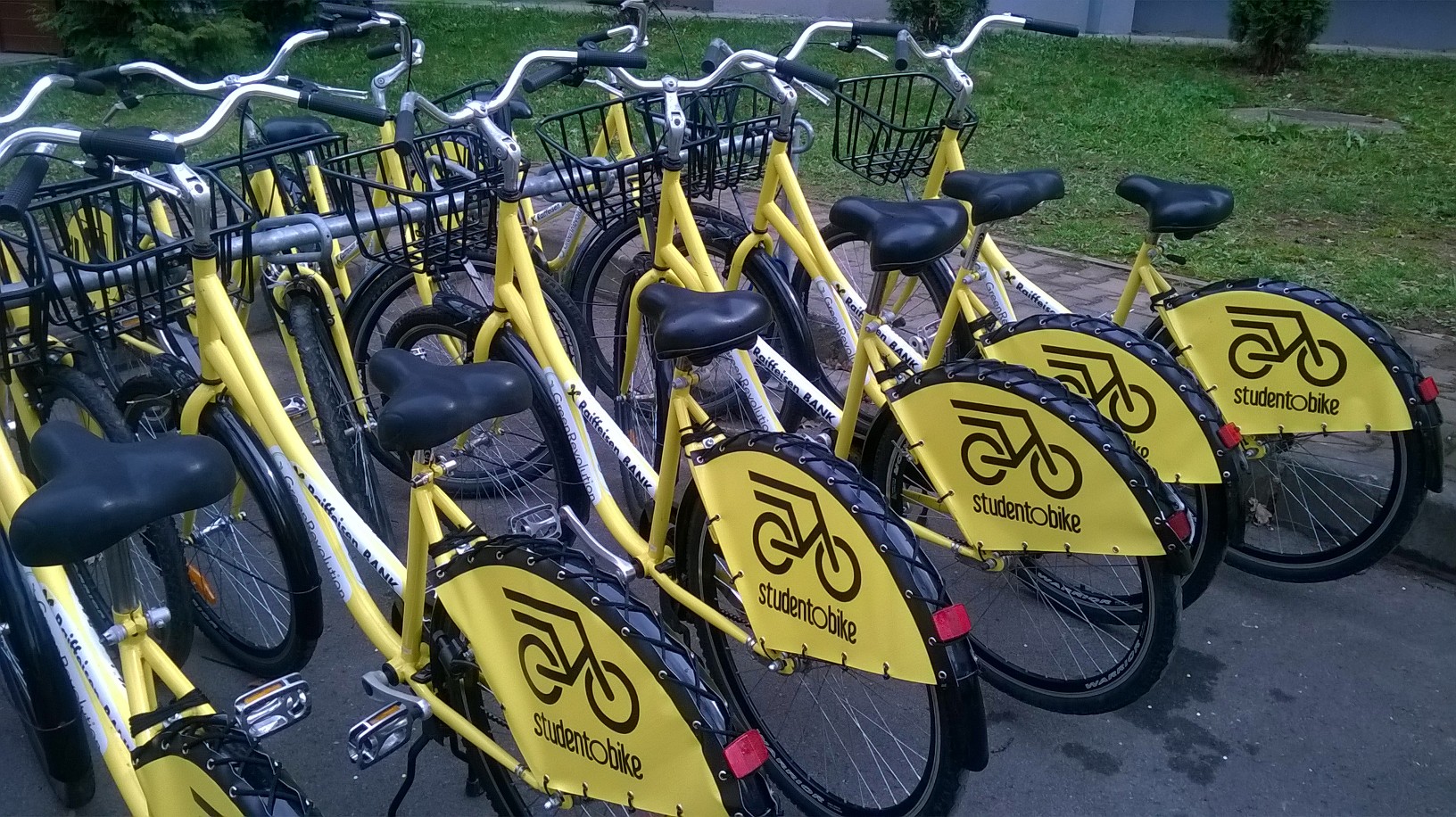 Centrele studentObike s-au deschis ieri în Cluj