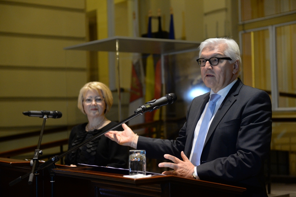 Noul președinte al Germaniei este cetățean de onoare al Sibiului