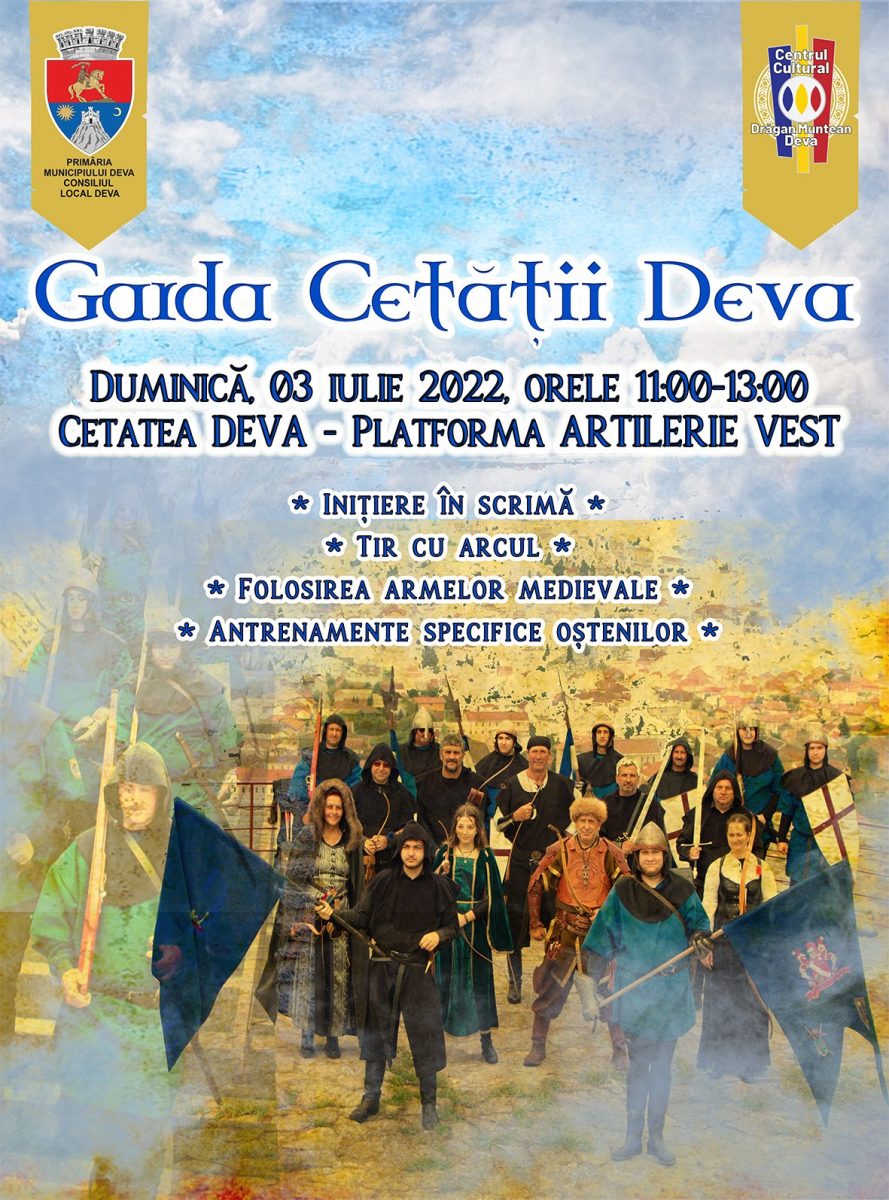 Istoria și legendele Cetății Deva, reînviate de Garda Cetății