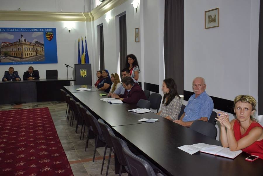 Şedinţă ordinară a Grupului Judeţean Mixt pentru Romi Sibiu