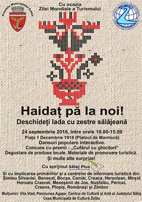 “Haidaţ pă la noi! Deschideţi lada cu zestre sălăjeană” (Zalău, 24 septembrie)
