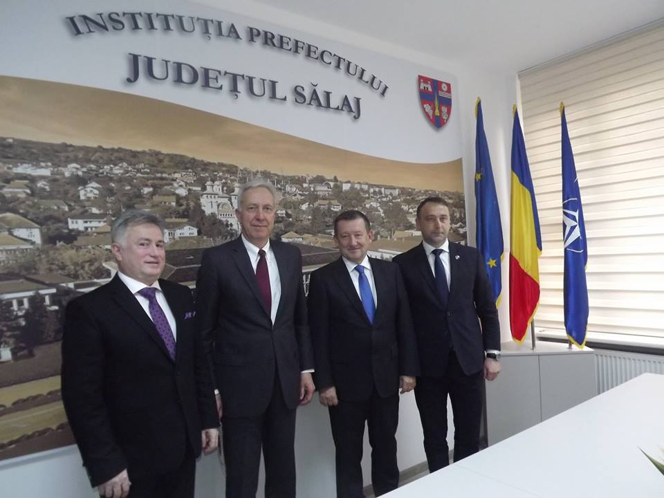 Ambasadorul SUA, Hans Klemm, vizitează municipiul Zalău