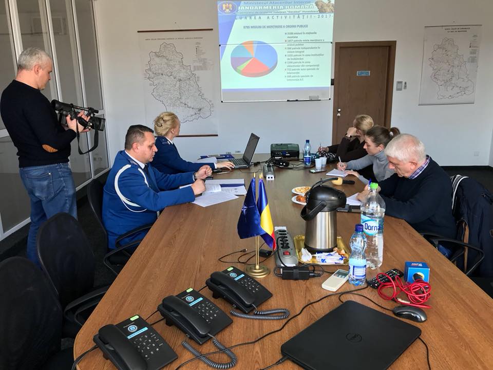 Inspectoratul de Jandarmi Județean „Decebal” Hunedoara și-a prezentat bilanțul pe anul 2017