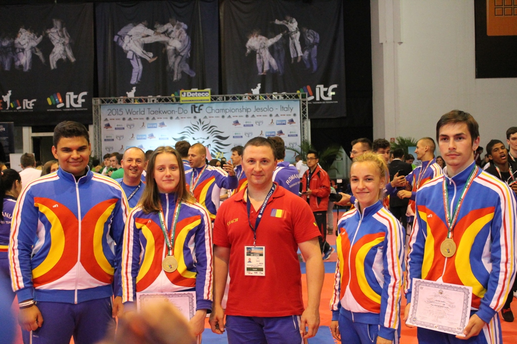 CS Stiinta-Dragonul Baia Mare a cucerit 5 medalii la CM de Taekwon-do ITF
