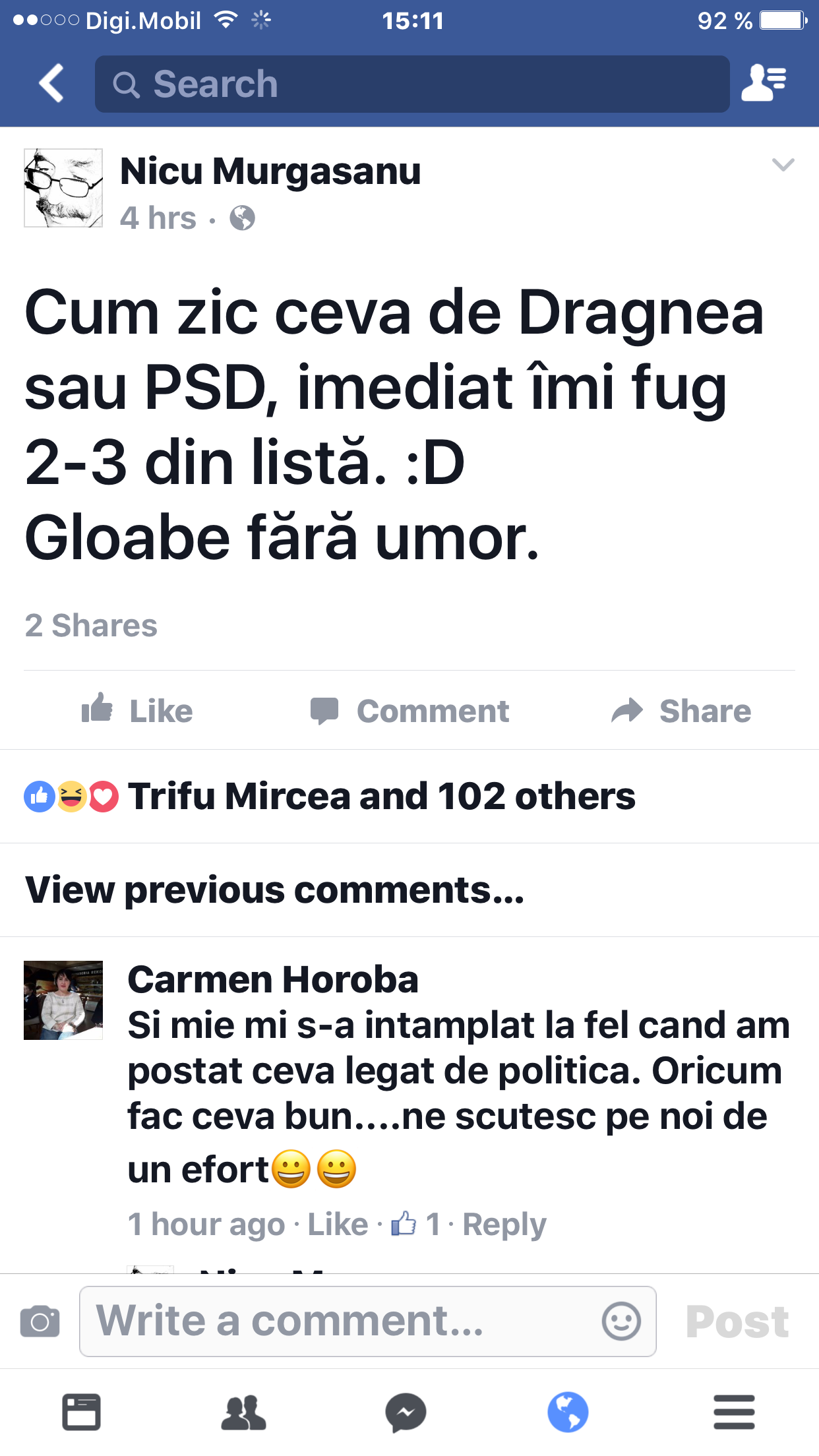 Ce face politica din prieteni…