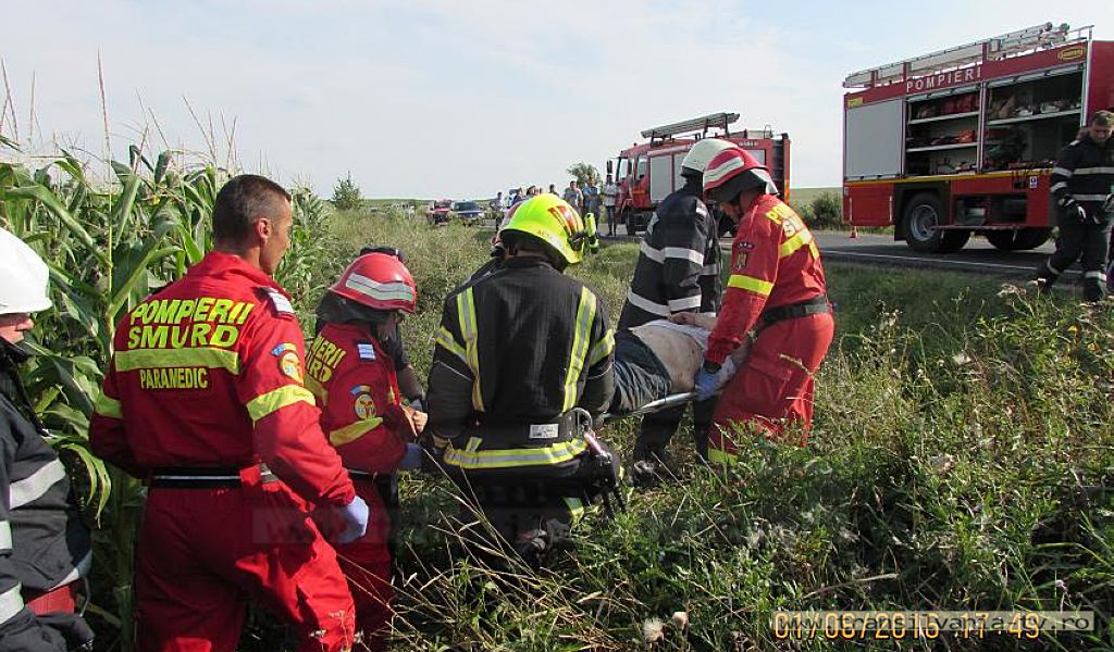 Accident rutier în Negreşti Oaş. Un tânăr de 22 de ani a decedat