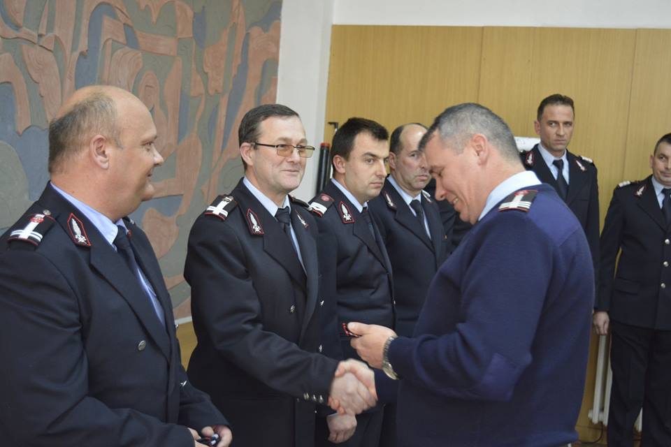 Avansări în grad, înainte de termen, la ISU Cluj