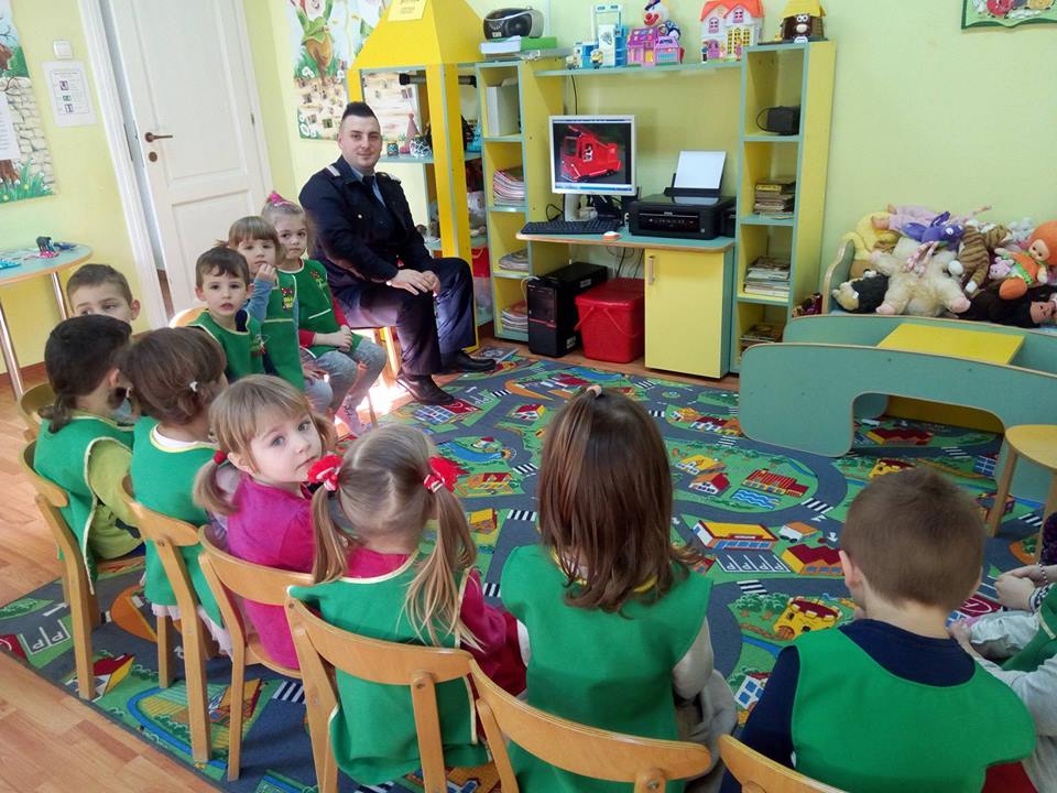 Activitate desfășurată de ISU Sălaj la Grădiniţa cu Program Prelungit „Dumbrava Minunată” Zalău