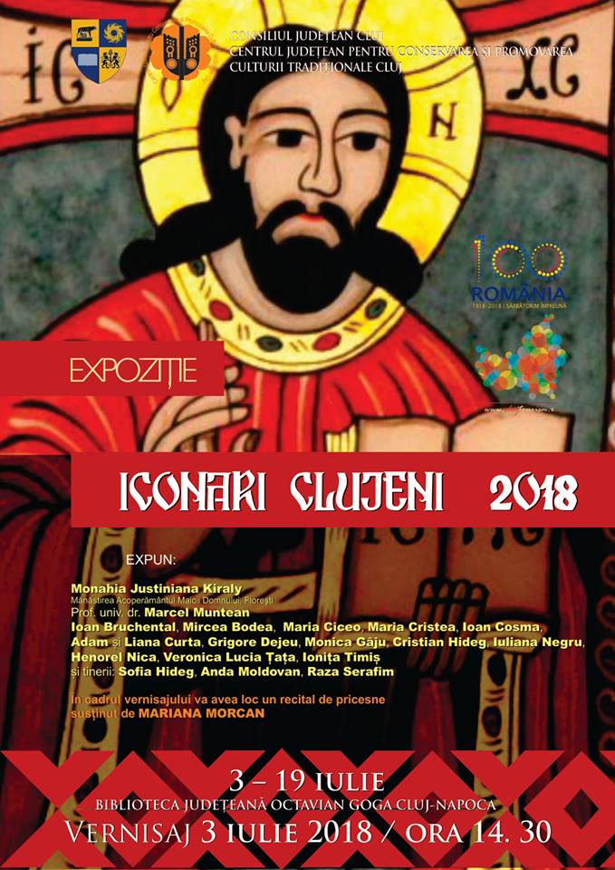 Icoane inspirate de izvoarele vechi, expuse în cadrul expoziției ,,Iconari clujeni”