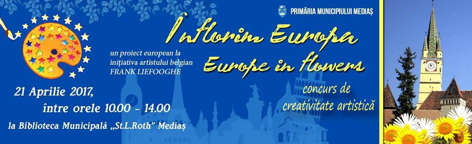 Biblioteca Municipală „St. L. Roth“ Mediaș s-a înscris în Proiectul „Înflorim Europa!”