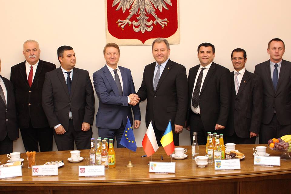 Județul Bistrița-Năsăud, înfrățit cu una dintre cele mai dezvoltate regiuni din Polonia
