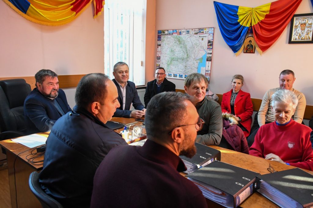 Lucrările de construcție a rețelei de distribuție a gazelor naturale din localitatea Sânnicolau Român au fost finalizate