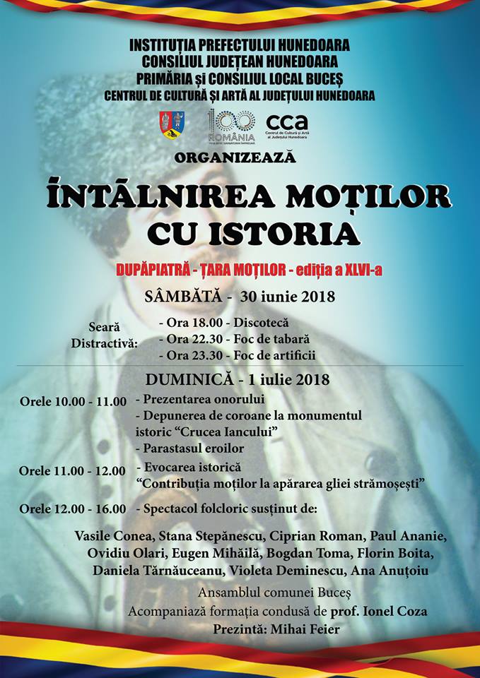 Întâlnirea moţilor cu istoria