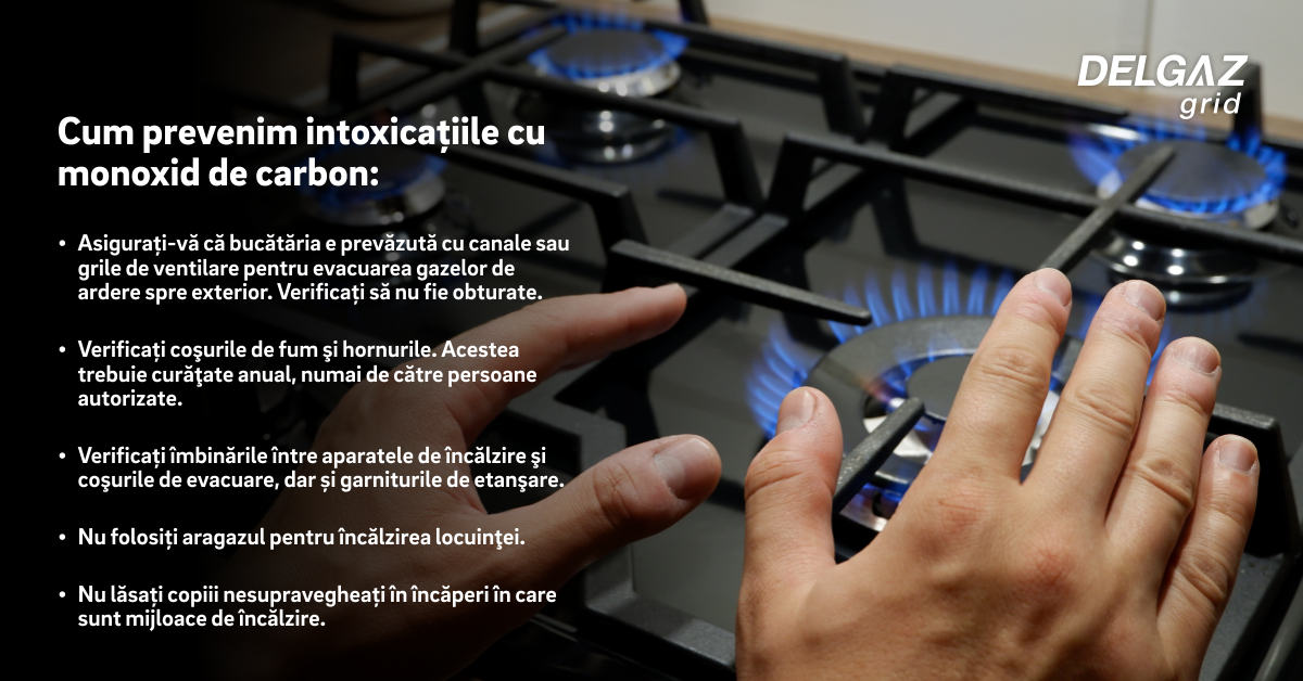 Zece persoane și-au pierdut viața, anul trecut, intoxicate cu monoxid de carbon !