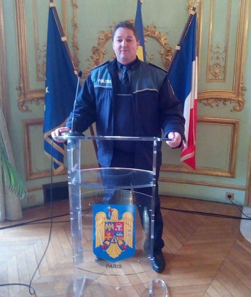 Poliţist maramureşean în misiune în Franţa