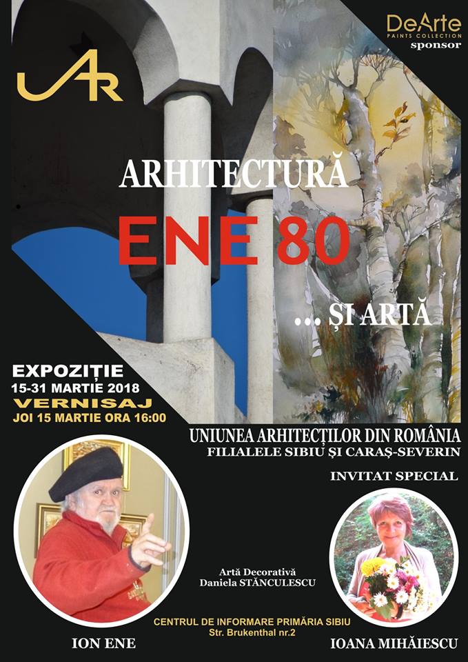 Arhitectul Ion Ene, omagiat în cadrul unei expoziții la Sibiu
