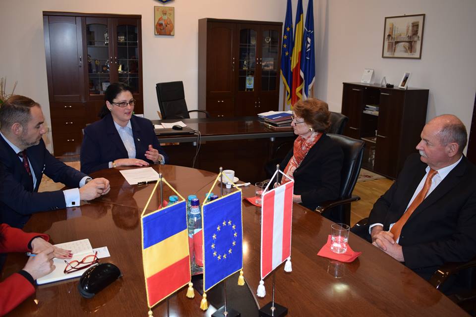 Noul ambasador al Republicii Austria a vizitat Sibiul