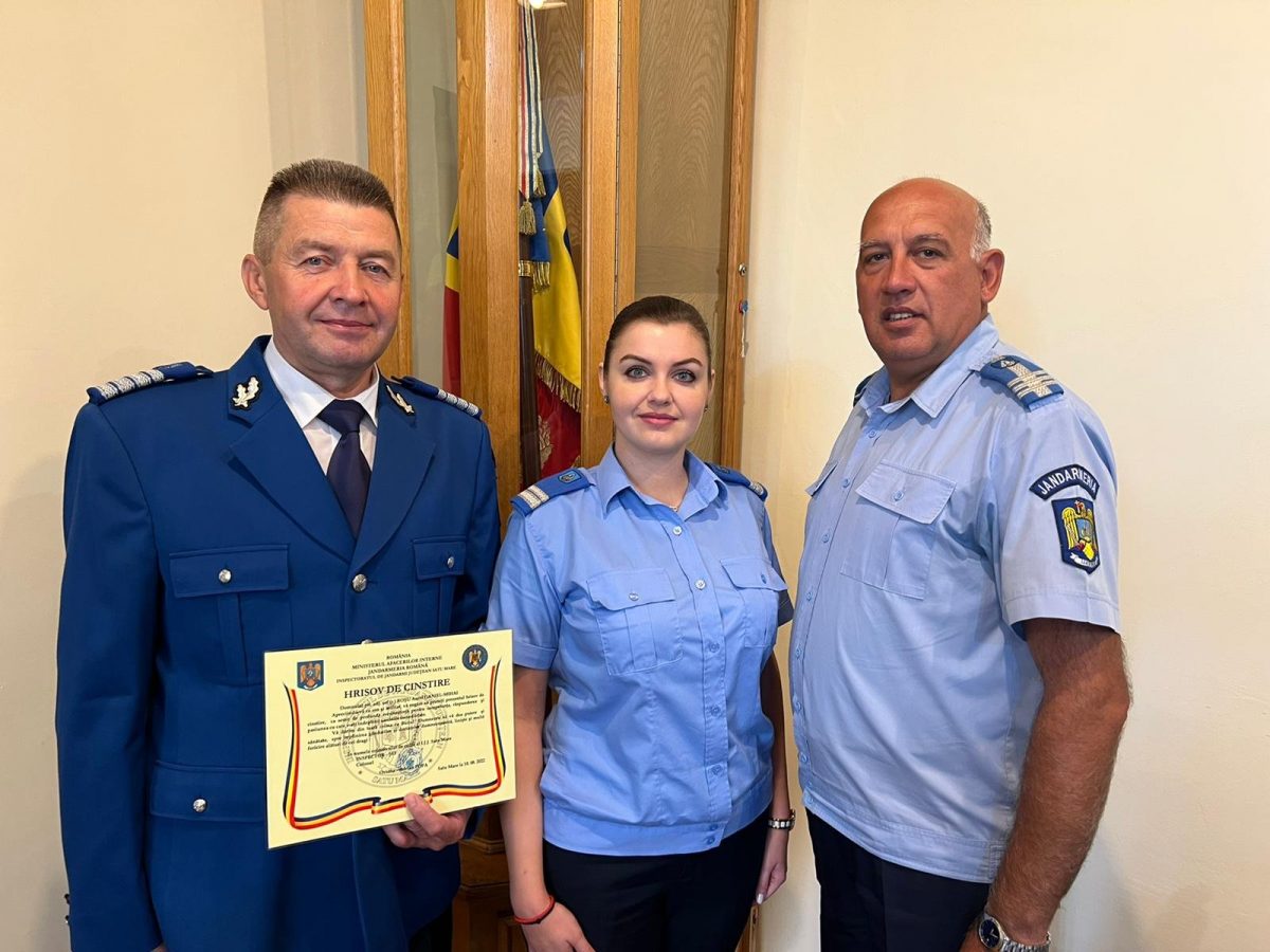 Predare de ștafetă la Jandarmeria Satu Mare