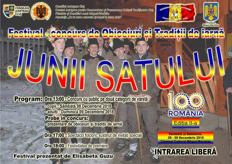 Festival-concurs de obiceiuri și tradiții –„Junii Satului”, în comuna Măguri-Răcătău